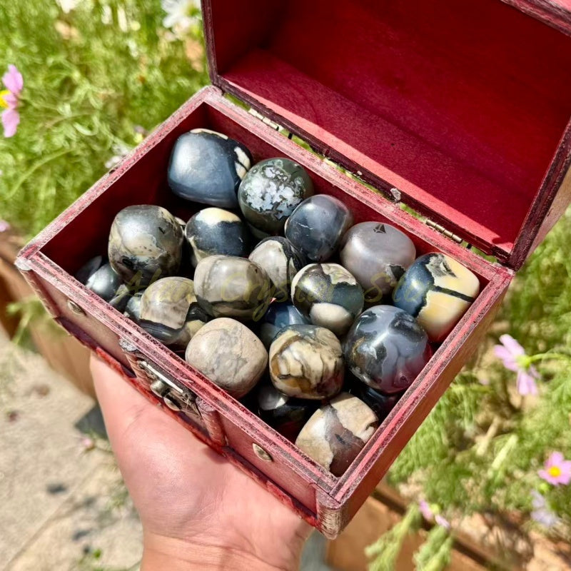 Volcano Agate Tumbled Stone