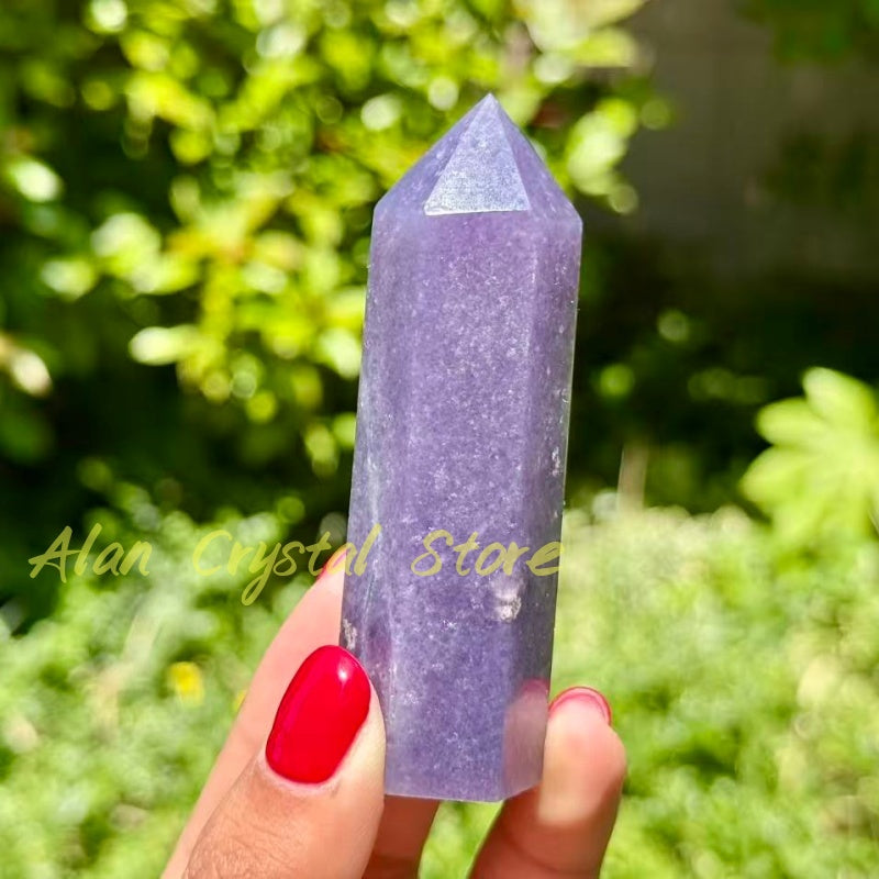 Natural Lepidolite Obelisk.1PC