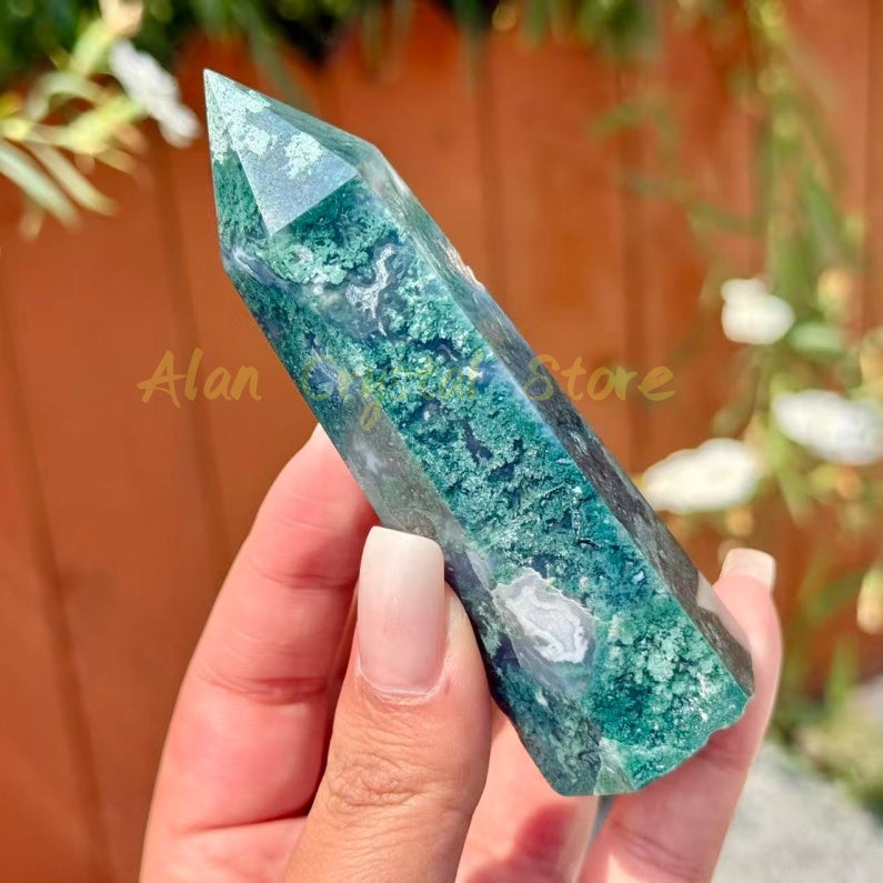 Moss Agate Points