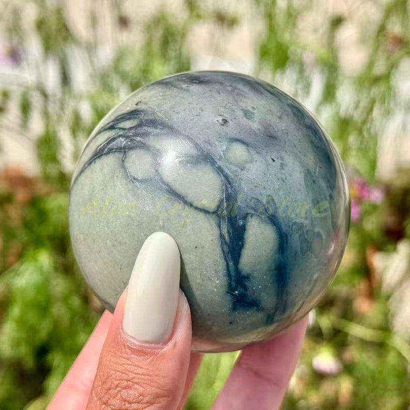 Black Stripe Jasper Sphere