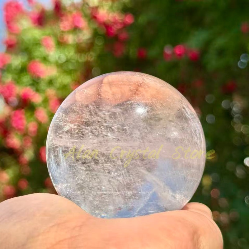 High Quality Clear Quartz Sphere