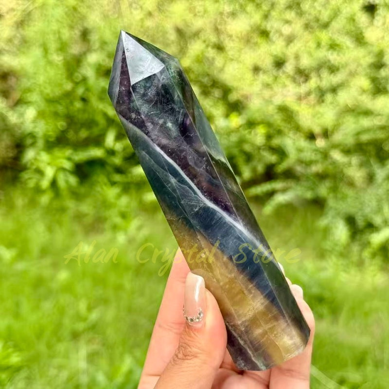 Natural Fluorite Tower.1PC