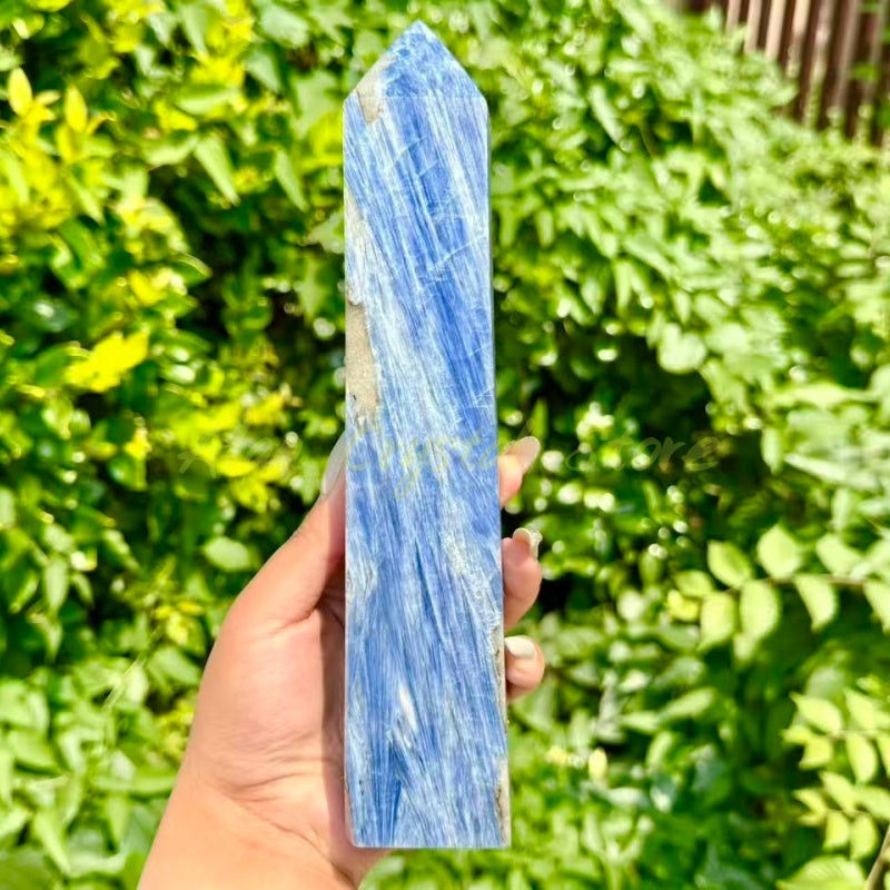Natural Kyanite Tower,large size tower.