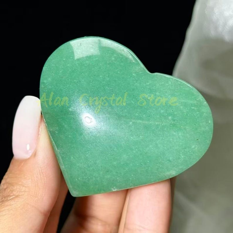Green Aventurine Heart