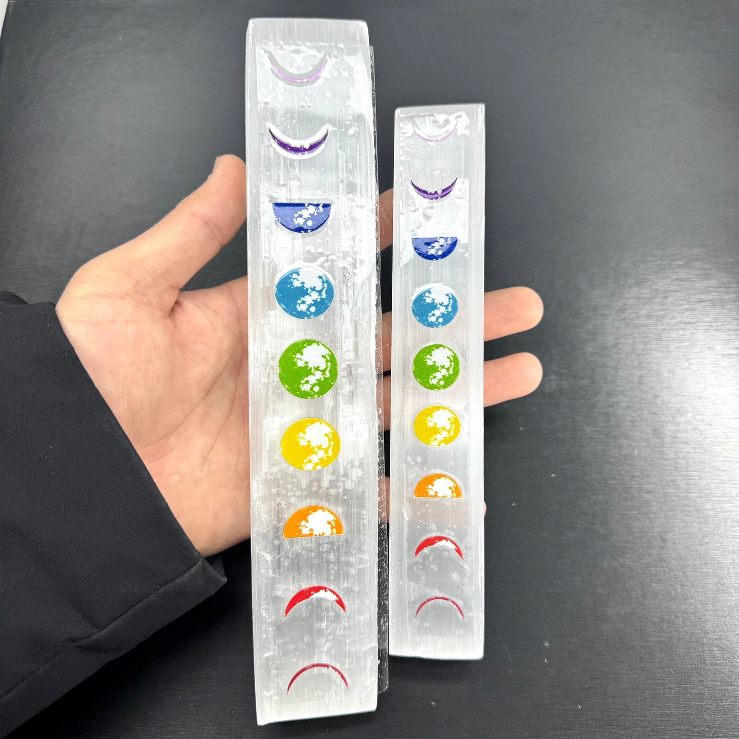 Seven Chckras Selenite Slab