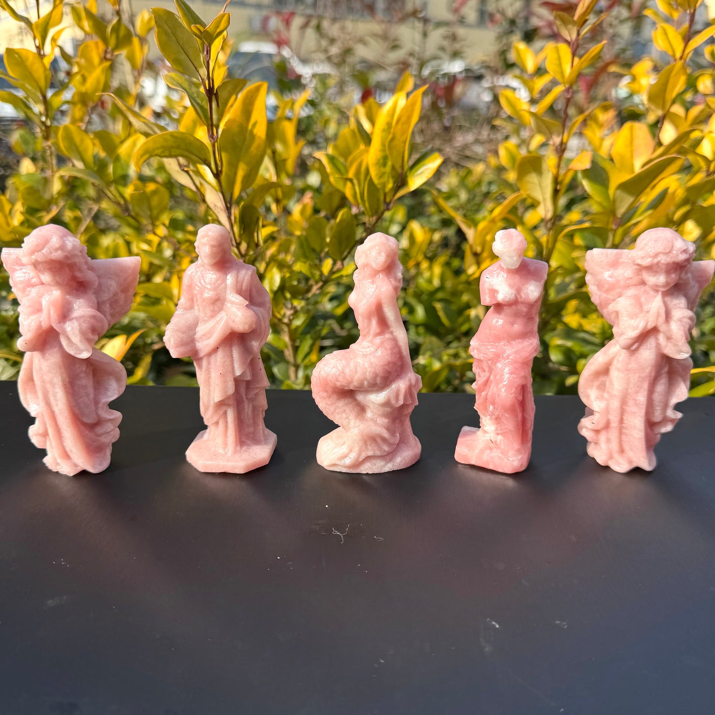 Pink Opal Carving
