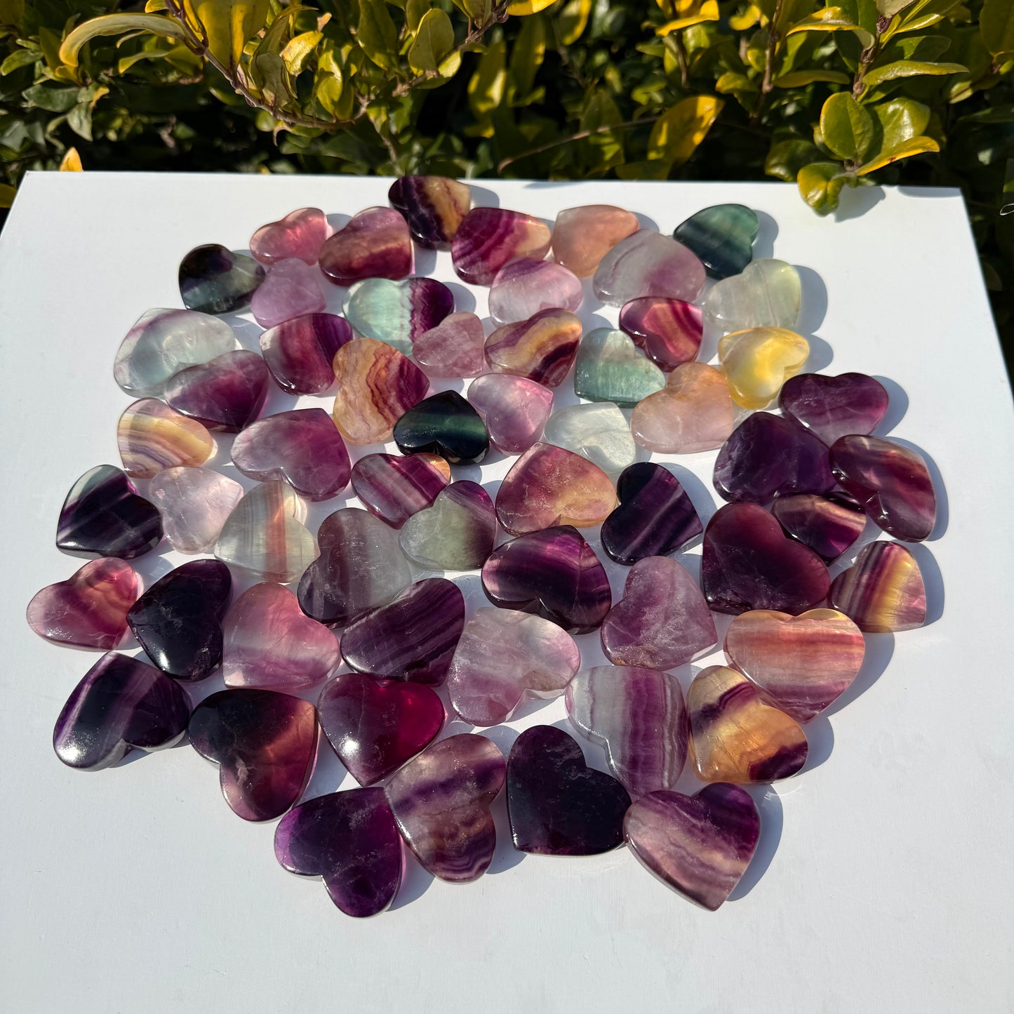 Candy Fluorite Heart