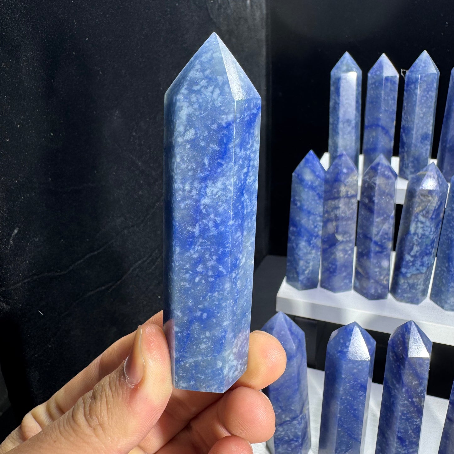 Natural Blue Aventurine Points