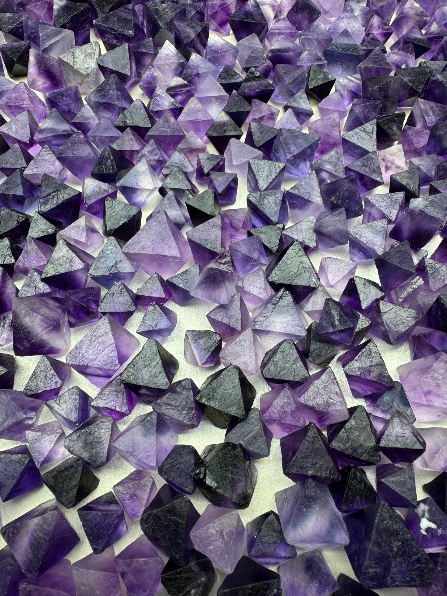 Purple Fluorite Octahedron