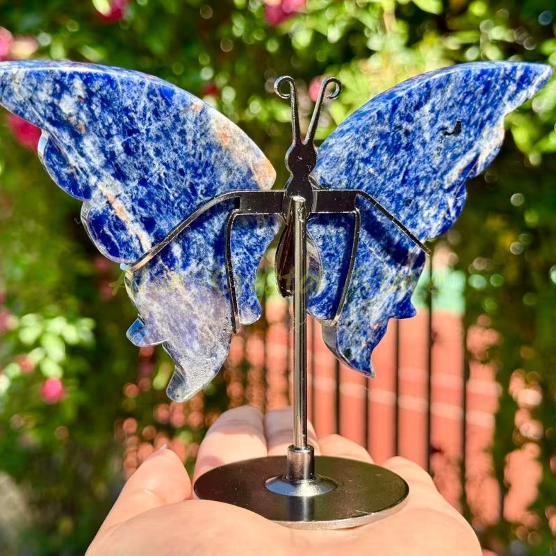Sodalite Butterfly Wings
