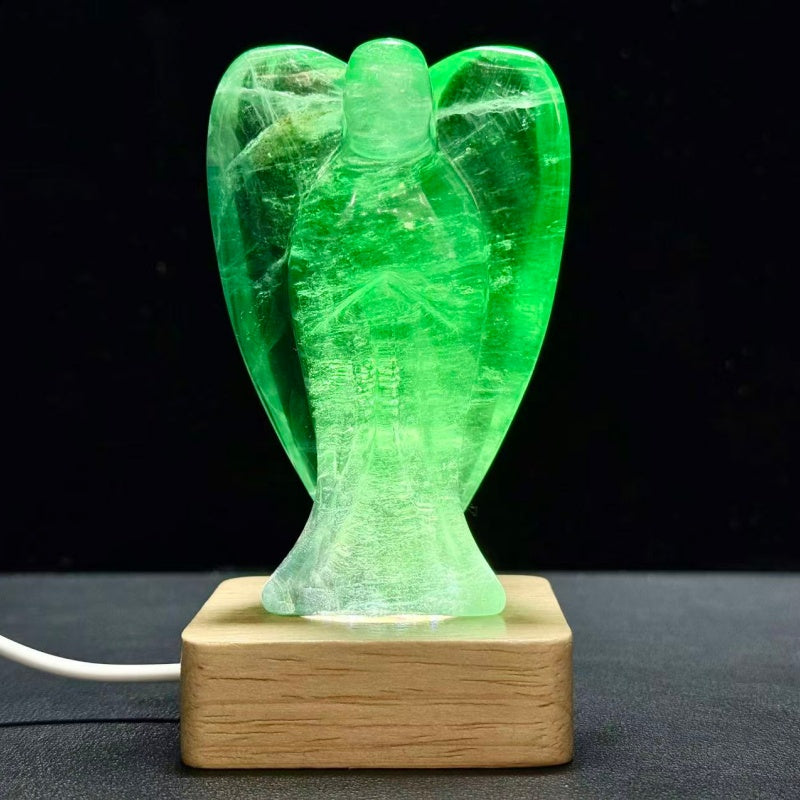 Natural Fluorite Angel.