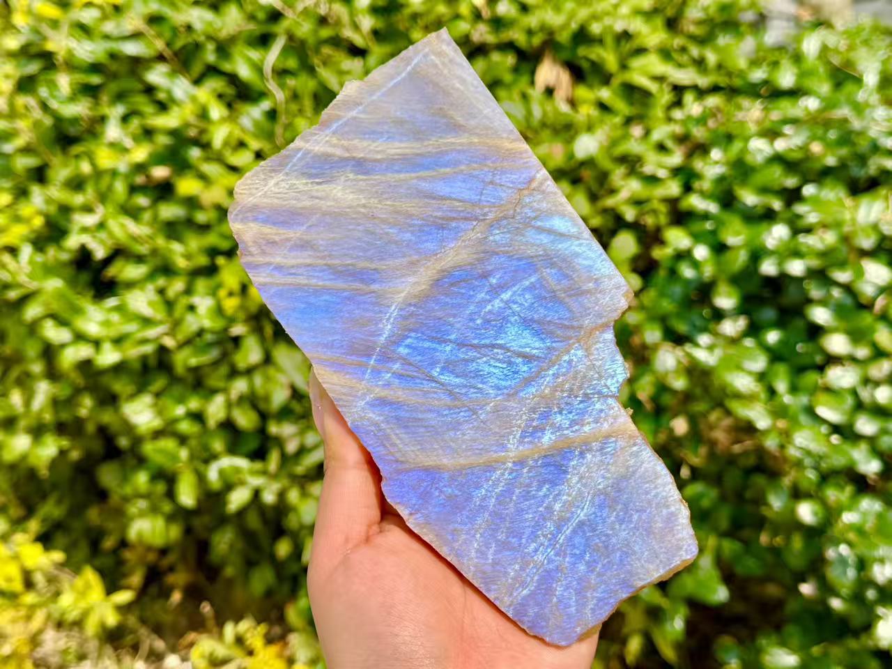 Natural Moon Stone Slice,High Quality Moon Stone
