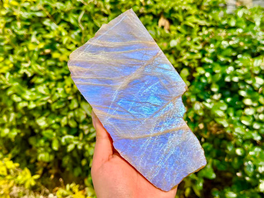 Natural Moon Stone Slice,High Quality Moon Stone
