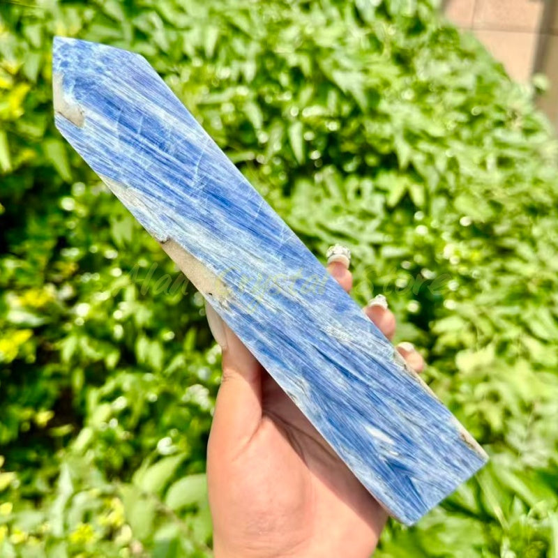 Natural Kyanite Tower,large size tower.