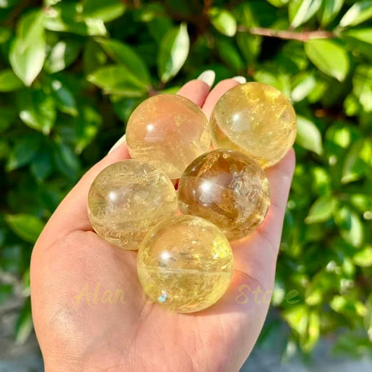 High Quality Citrine Sphere