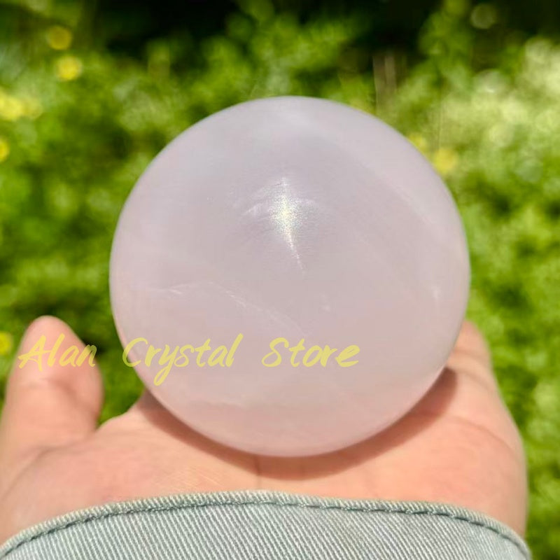 Natural Pink Calcite Sphere.1PC