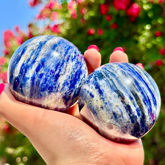 Natural Sodalite Sphere.1 PC