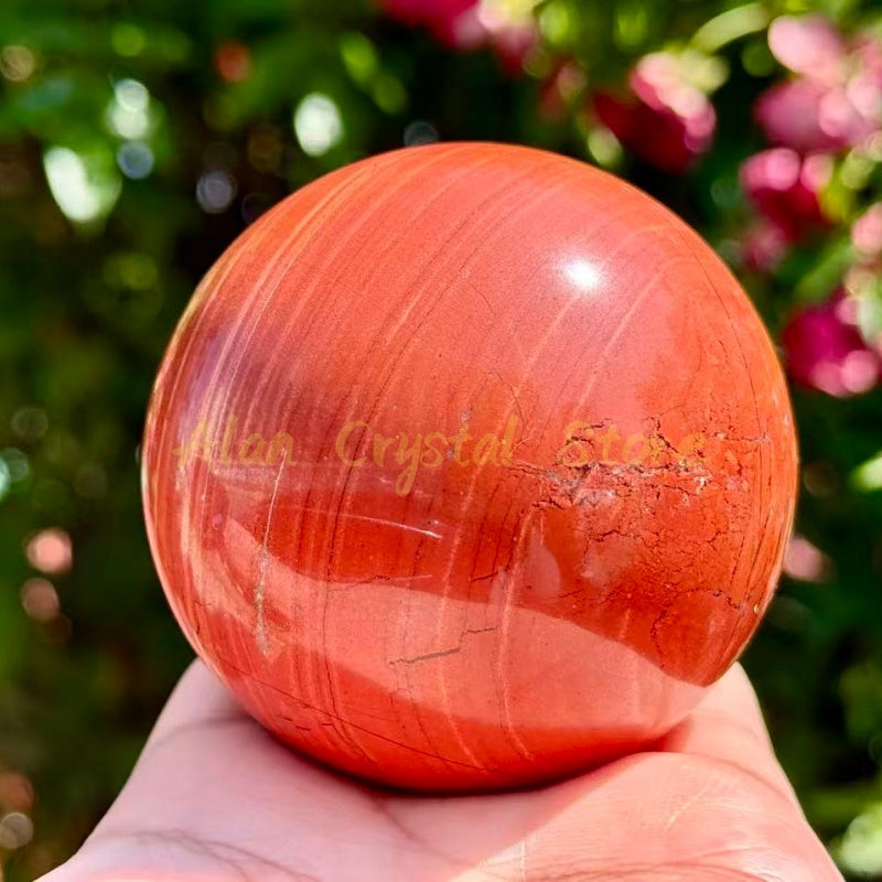 Red Jasper Sphere