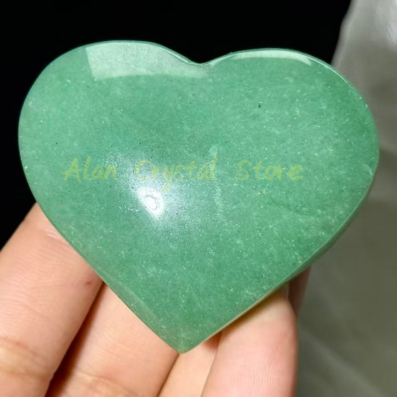 Green Aventurine Heart