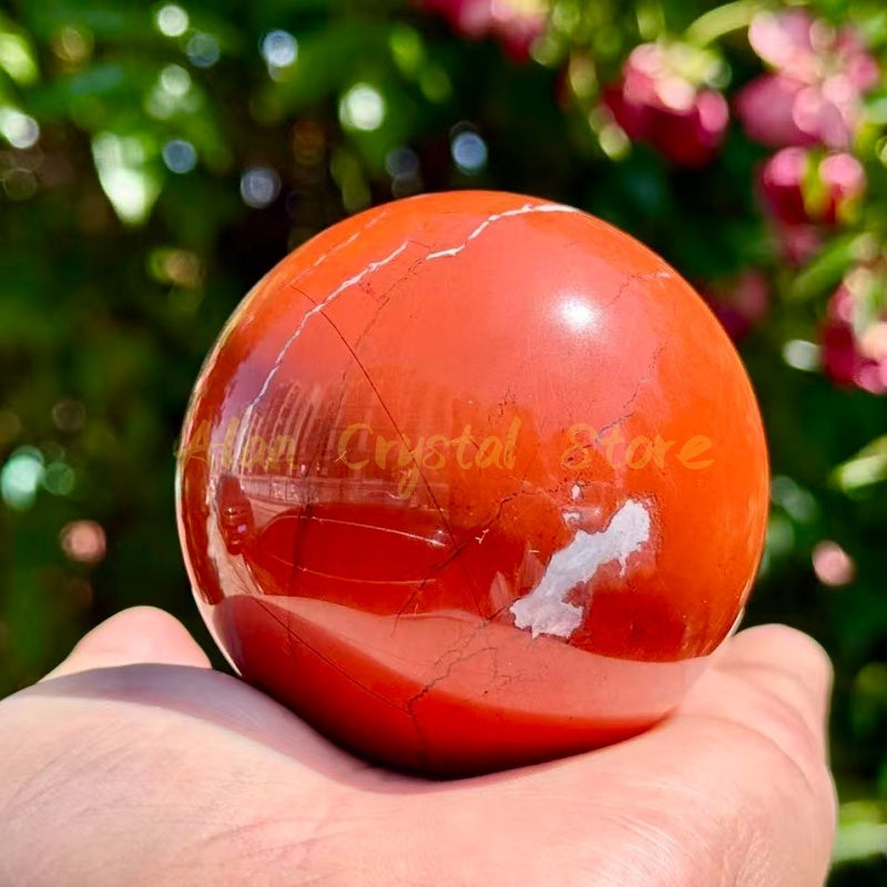 Red Jasper Sphere