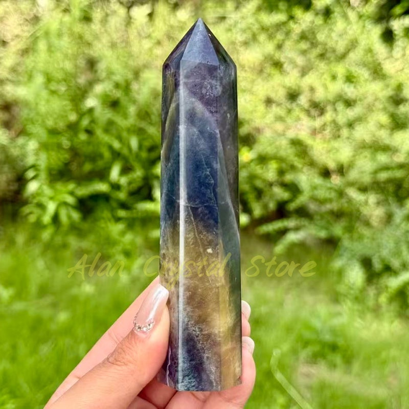 Natural Fluorite Tower.1PC