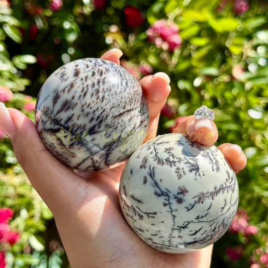Dendritic Jasper Sphere