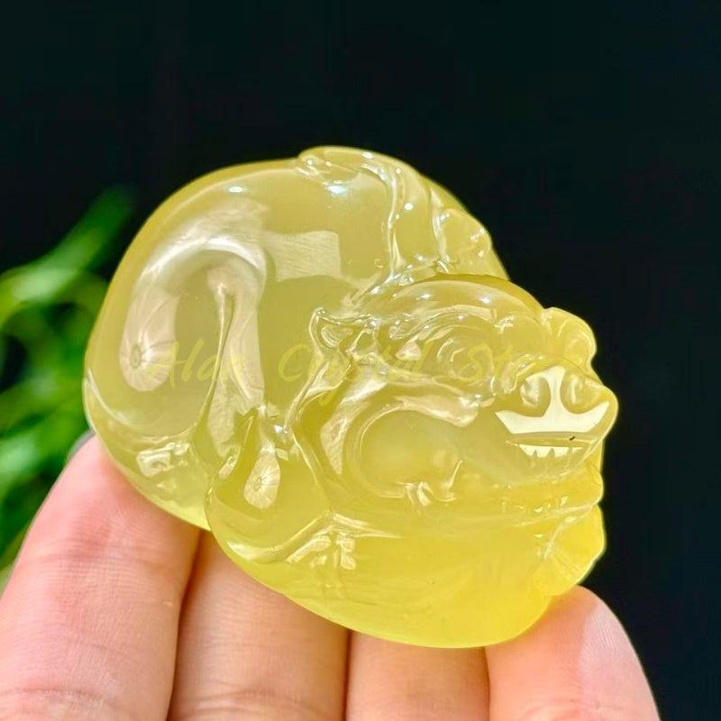 Natural Citrine Pi Xiu,High Quality Citrine.