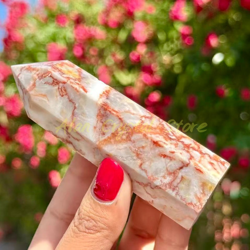 Red Net Stone Points