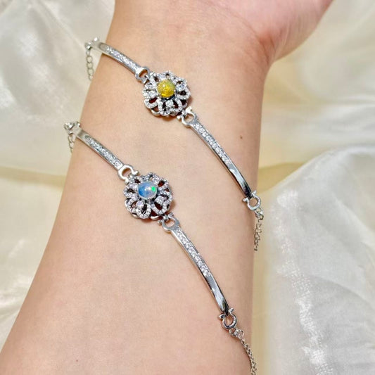 Natural Opal Bracelet.