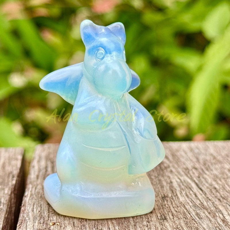Opalite Dragonite Carving.1PC
