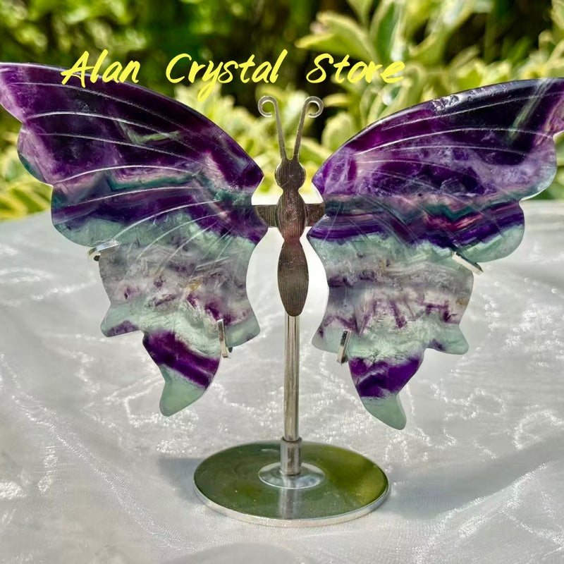 Rainbow Fluorite Butterfly Wings