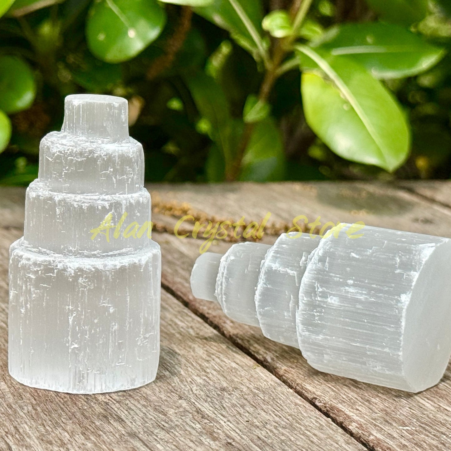 Natural Selenite Quartz Tower.1PC