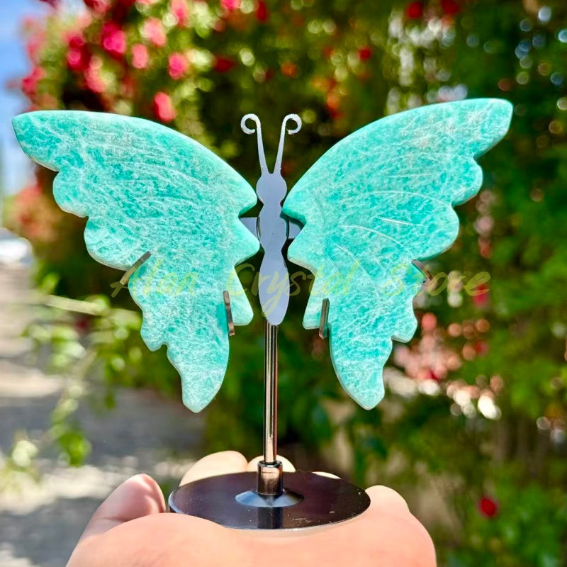 Amazonite Butterfly Wings