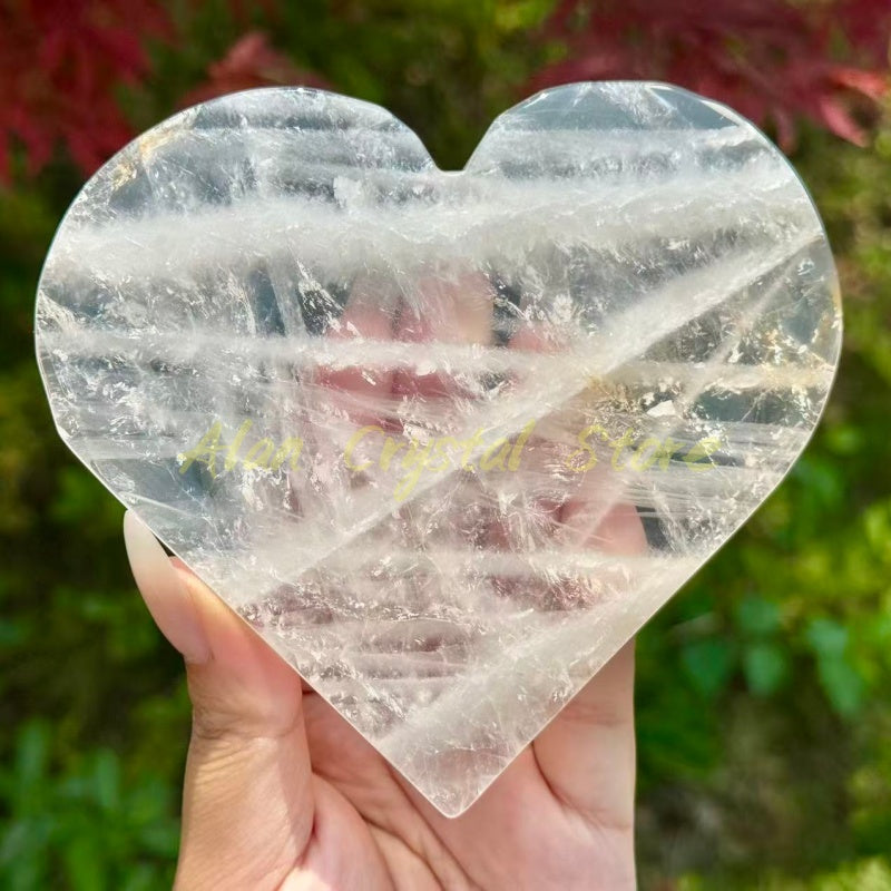 Clear Quartz Big Heart