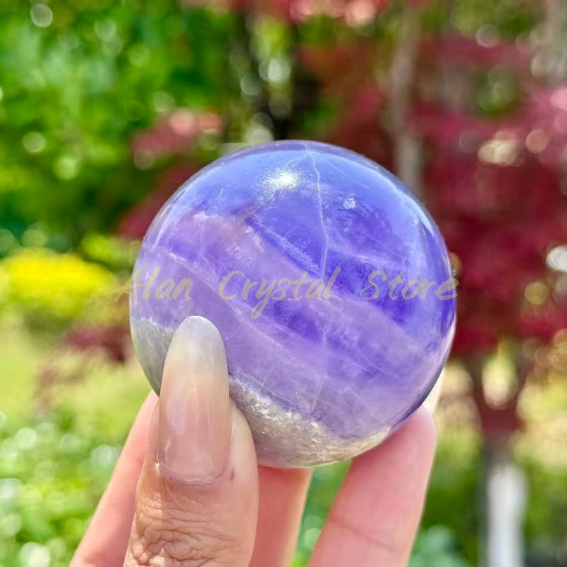 Purple Fluorite Sphere