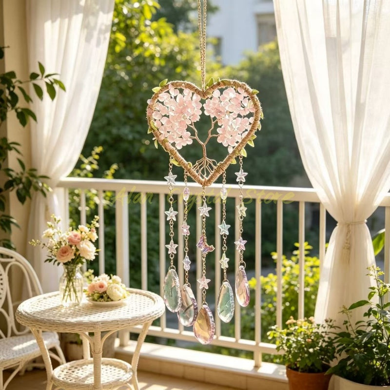Healing Crystal Dream Catche Decoration