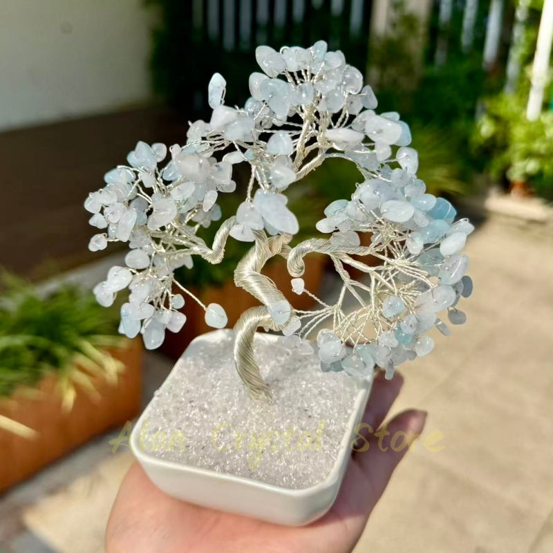 Aquamarine Healing Tree
