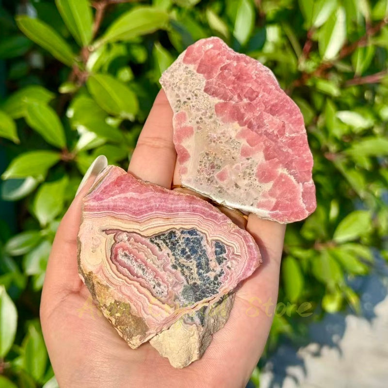 Rhodochrosite Slice
