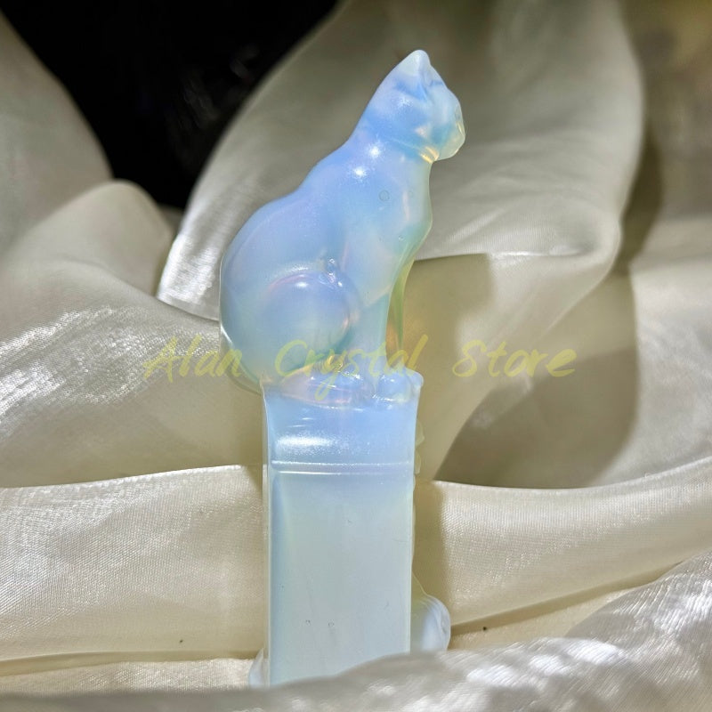 Opalite Coffin Cat 1PC