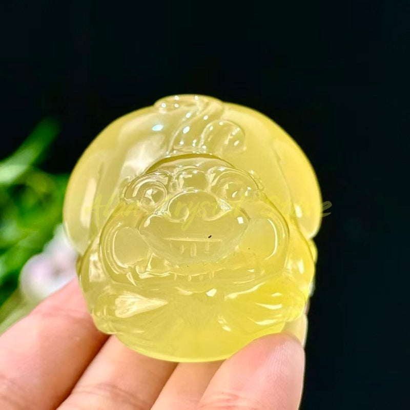 Natural Citrine Pi Xiu,High Quality Citrine.