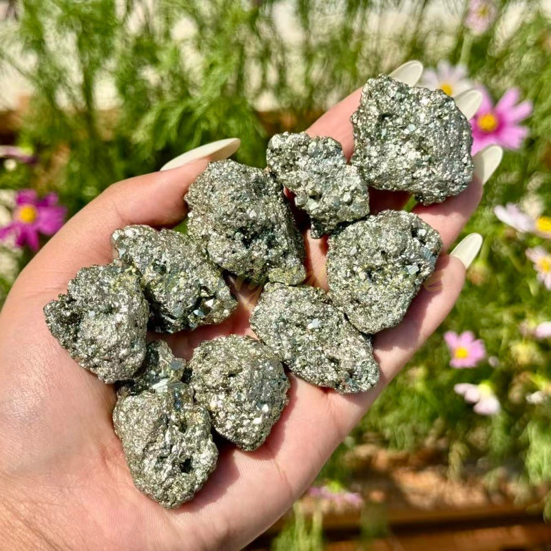 Cube Pyrite Small Raw Stone