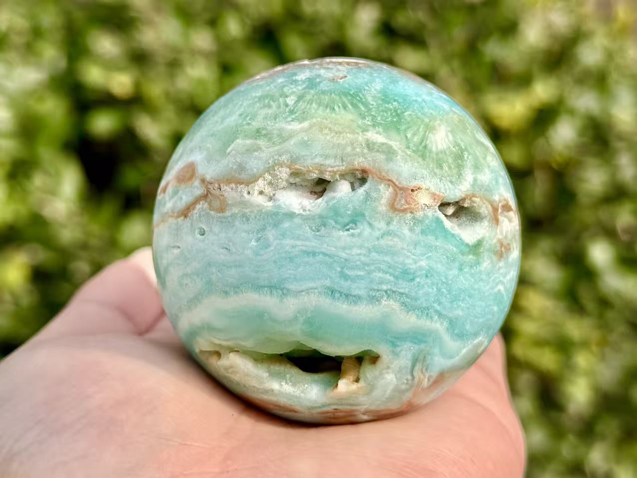 5CM+ Natural Hemimorphite Sphere,Hand Carved Sphere,Quartz Crystal,High Quality Ball,Home Decor,Energy Crystal ball,Crystal Gifts 1PC