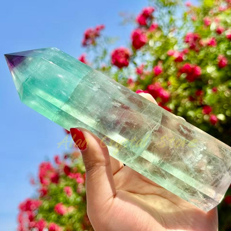 Watermelon Fluorite Big Tower