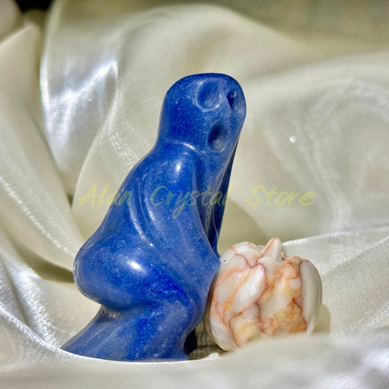 Natural Blue Aventurine Ghost.1PC