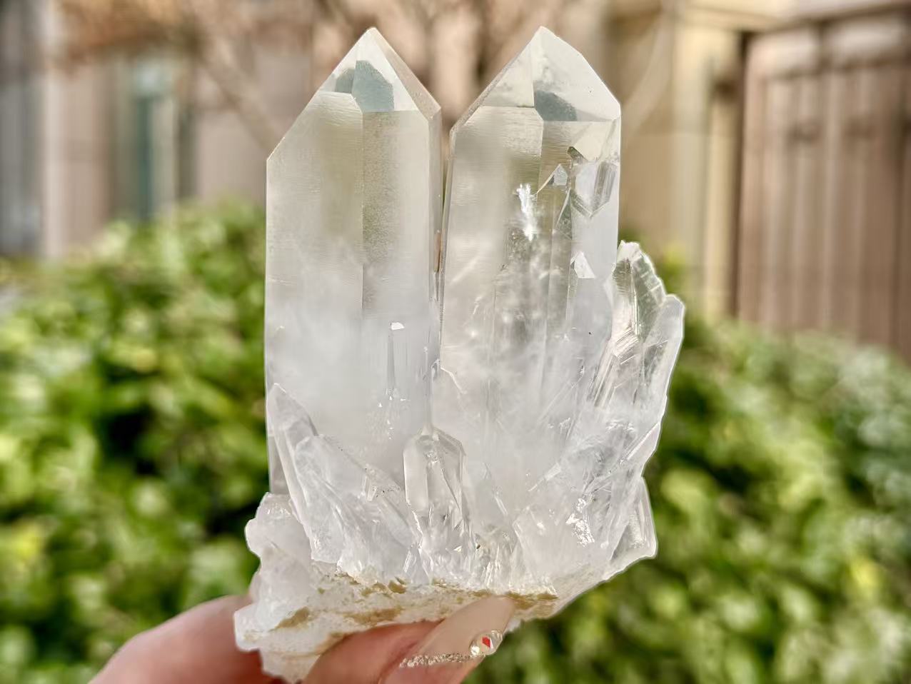 Natural Clear Quartz Cluster,High Quality Crystal Cluster Decor.