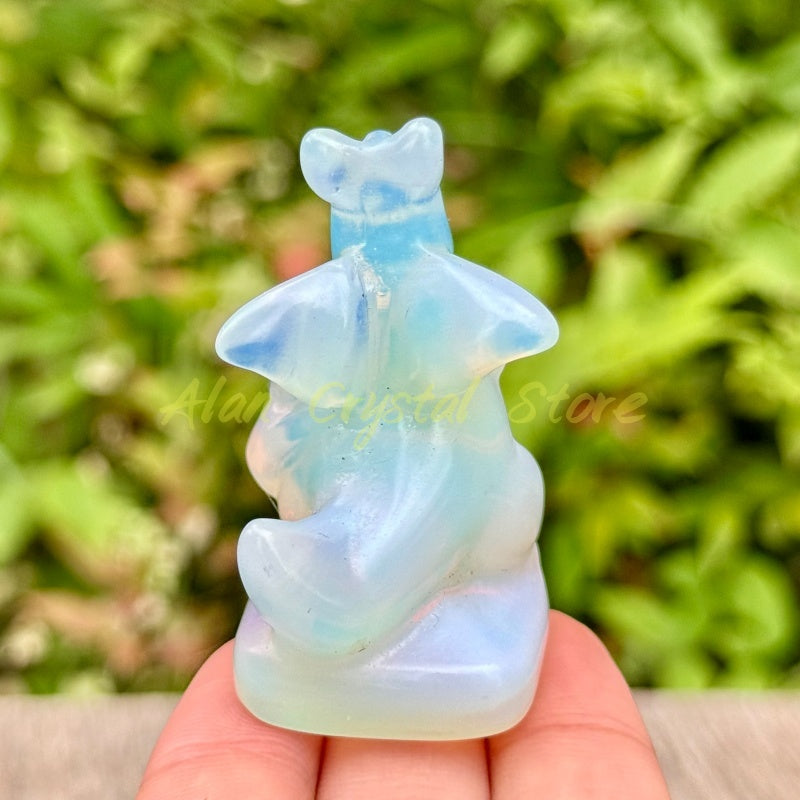 Opalite Dragonite Carving.1PC