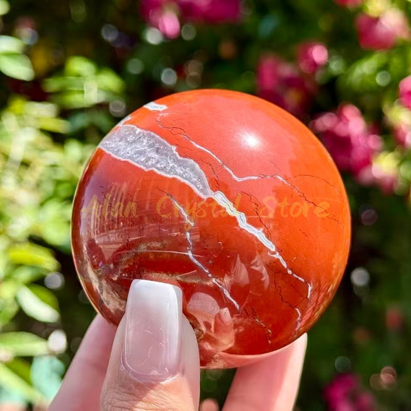 Red Jasper Sphere