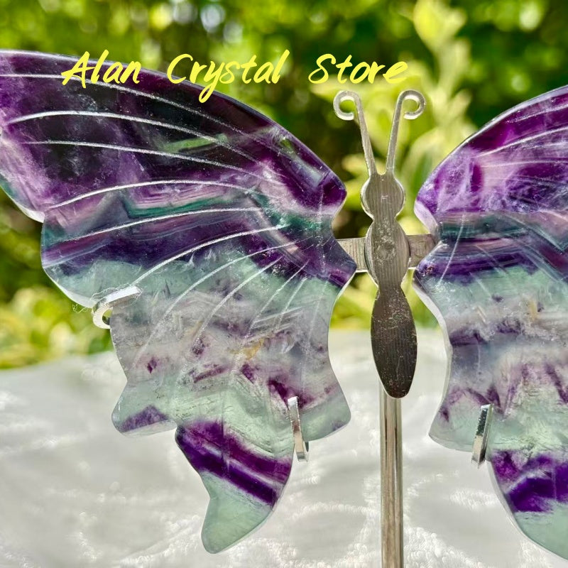 Rainbow Fluorite Butterfly Wings