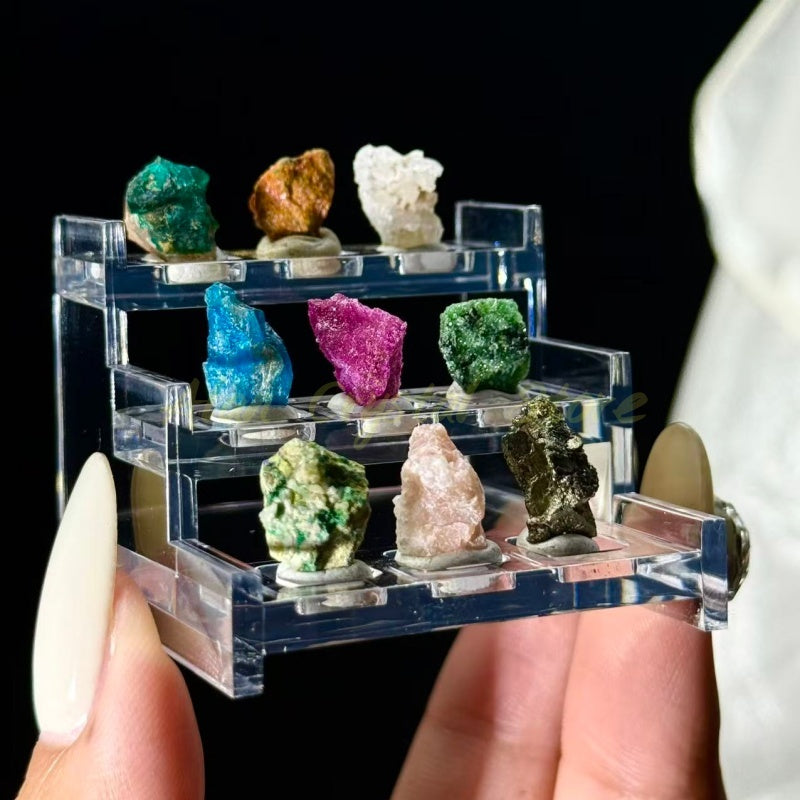 Natural Mixed High Quality Crystal Specimen Box