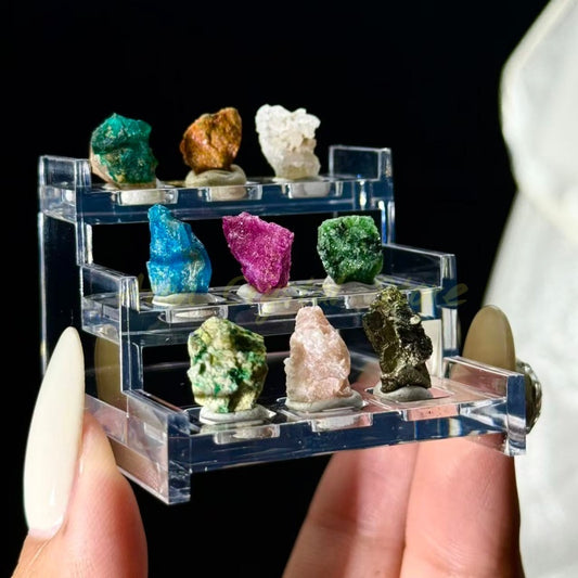 Natural Mixed High Quality Crystal Specimen Box